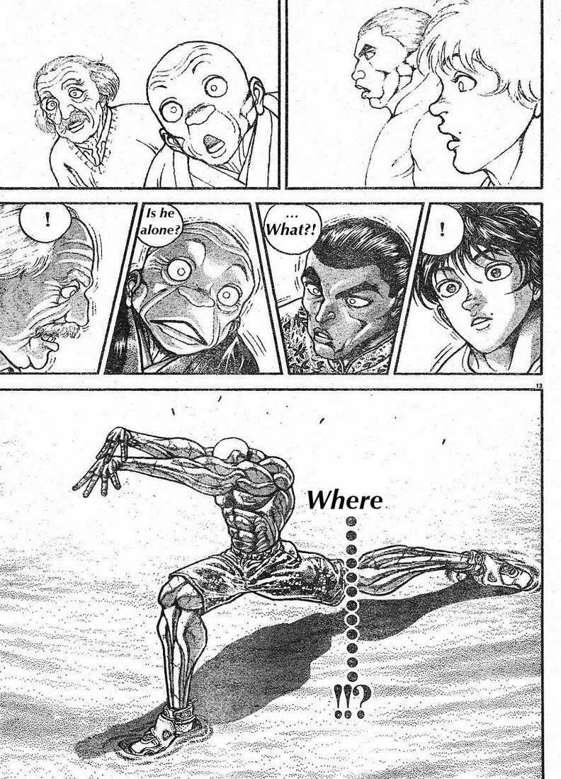 Hanma Baki Chapter 18.143 page 12 - Vol.18 Chapter 143: Feeling