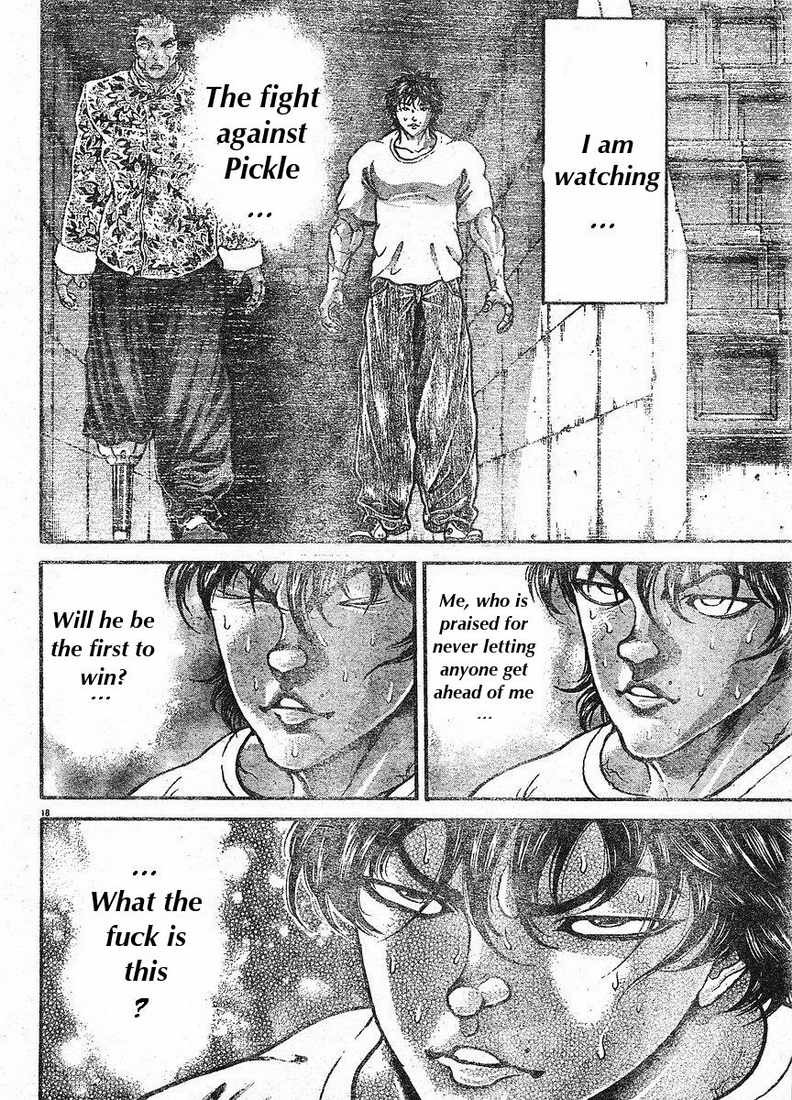 Hanma Baki Chapter 18.143 page 17 - Vol.18 Chapter 143: Feeling