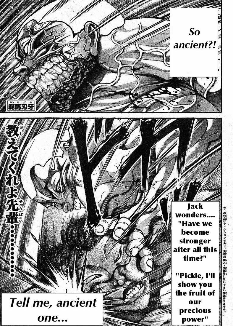 Hanma Baki Chapter 18.143 page 20 - Vol.18 Chapter 143: Feeling
