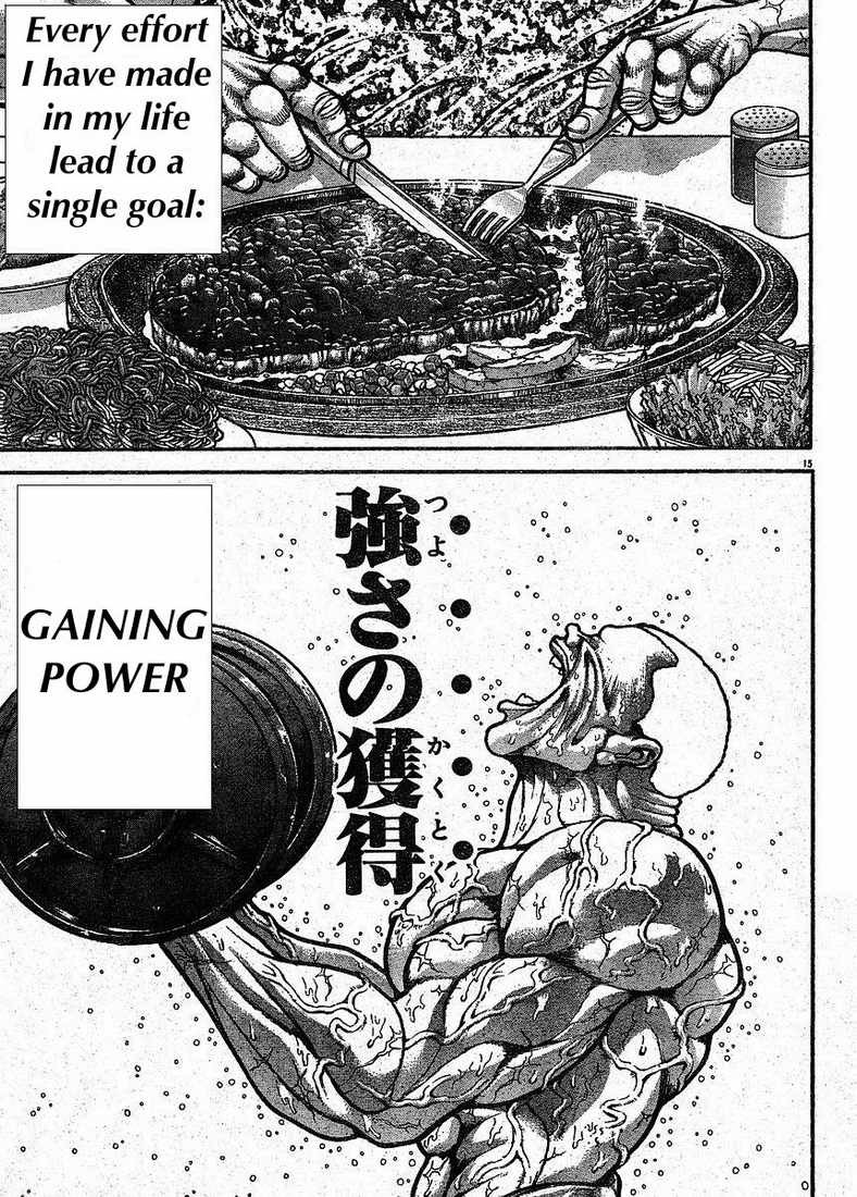 Hanma Baki Vol.18 Chapter 144 page 14 - Vol.18 Chapter 144: And this fight is--