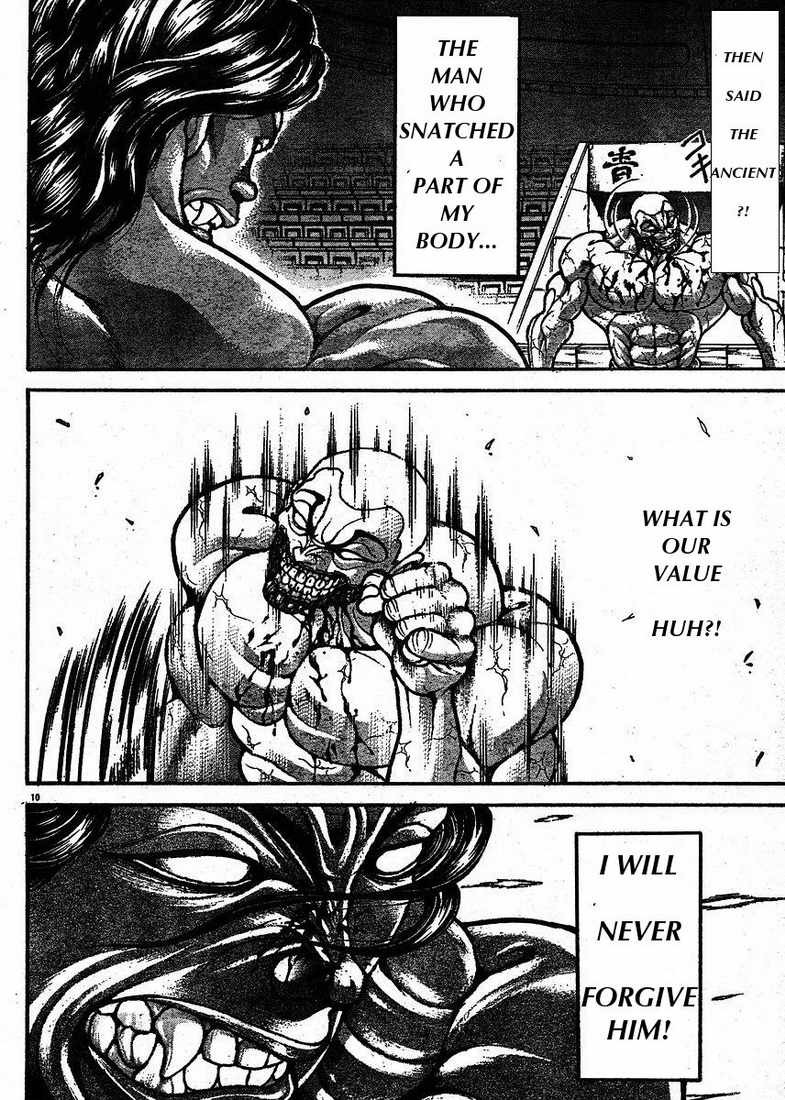 Hanma Baki Chapter 18.145 page 11 - Vol.18 Chapter 145: Flexibility