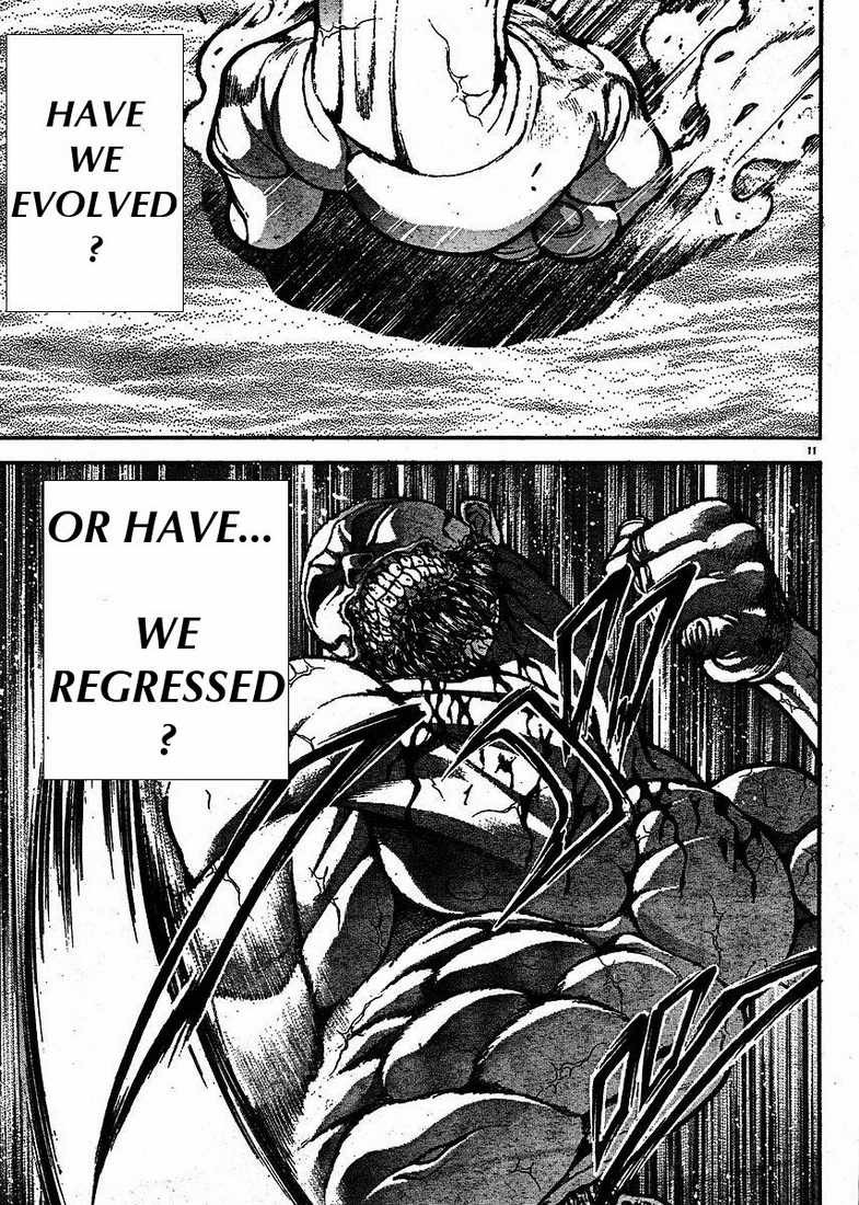 Hanma Baki Chapter 18.145 page 12 - Vol.18 Chapter 145: Flexibility