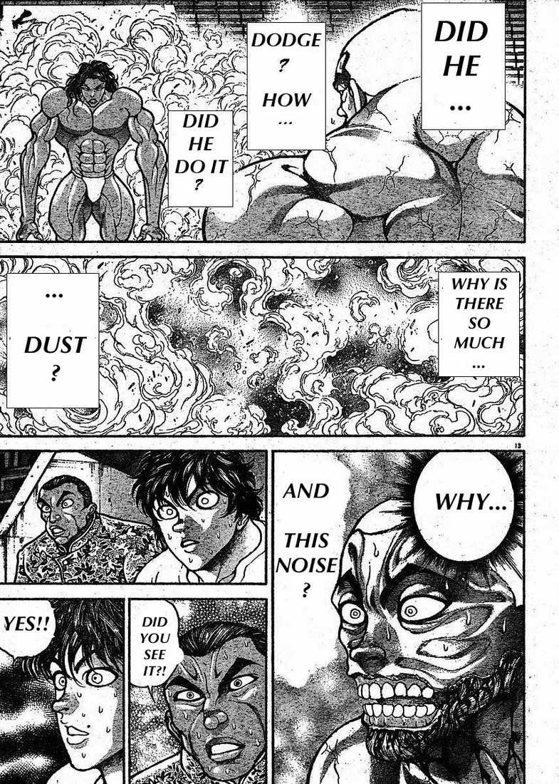 Hanma Baki Chapter 18.145 page 14 - Vol.18 Chapter 145: Flexibility