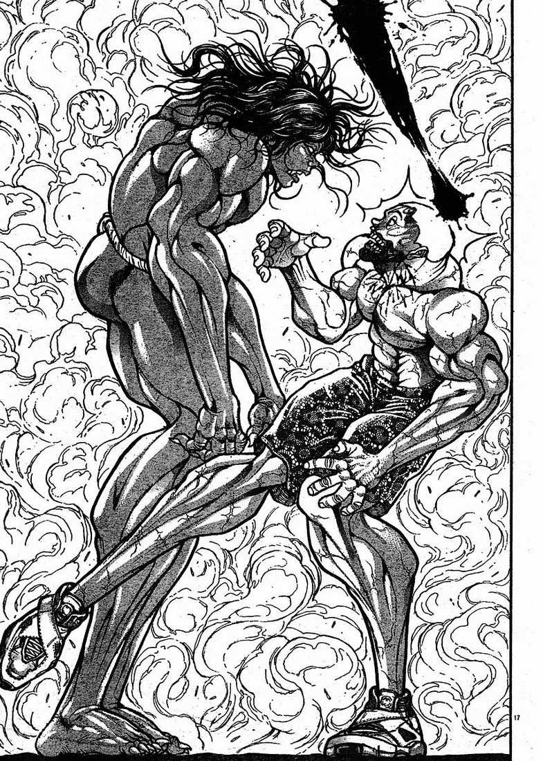 Hanma Baki Chapter 18.145 page 18 - Vol.18 Chapter 145: Flexibility