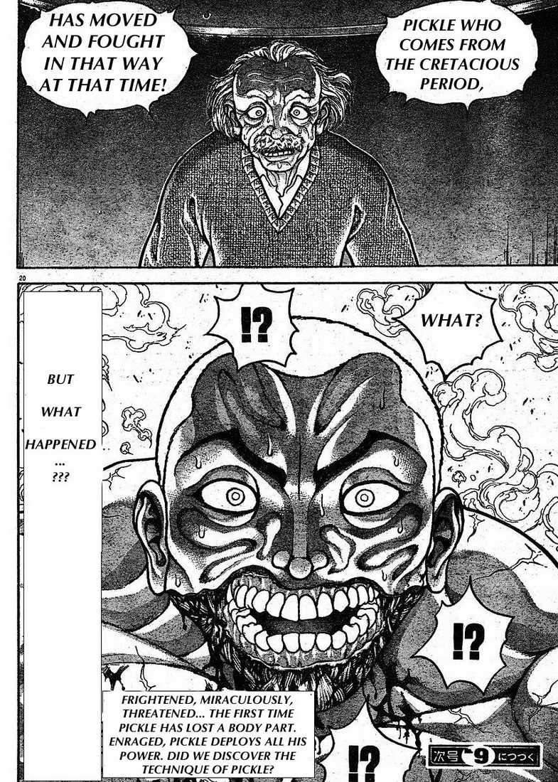 Hanma Baki Chapter 18.145 page 21 - Vol.18 Chapter 145: Flexibility