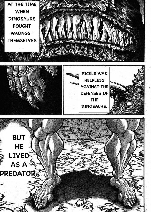 Hanma Baki Chapter 18.146 page 13 - Vol.18 Chapter 146: Reflexes