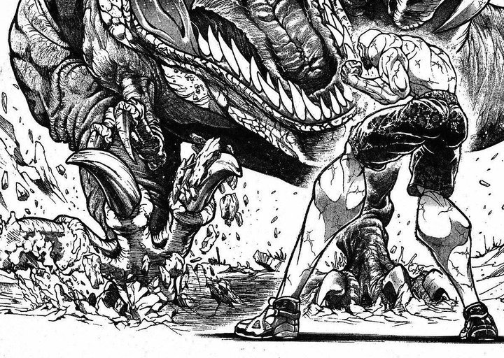 Hanma Baki Chapter 18.146 page 17 - Vol.18 Chapter 146: Reflexes
