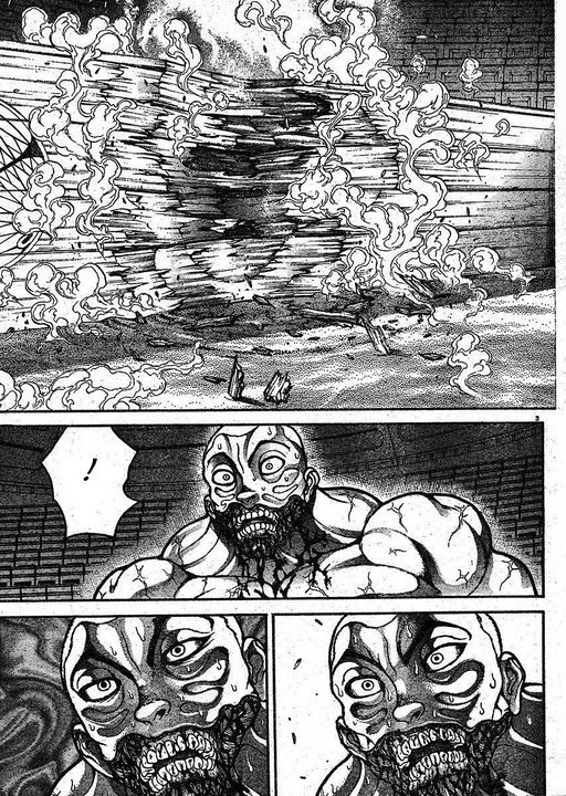 Hanma Baki Chapter 18.146 page 3 - Vol.18 Chapter 146: Reflexes
