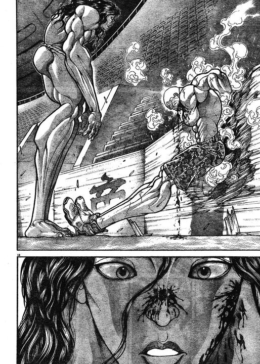 Hanma Baki Vol.18 Chapter 147 page 13 - Vol.18 Chapter 147: Prayer to God