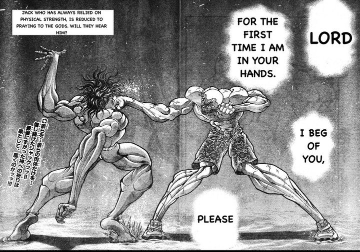 Hanma Baki Vol.18 Chapter 147 page 2 - Vol.18 Chapter 147: Prayer to God