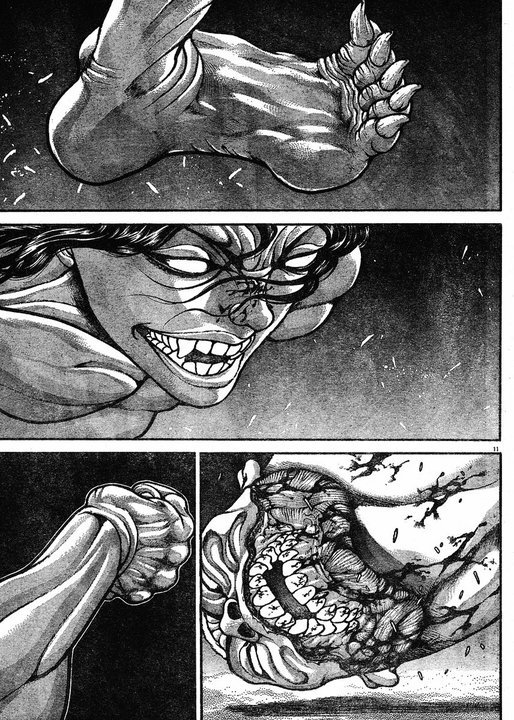 Hanma Baki Vol.18 Chapter 147 page 7 - Vol.18 Chapter 147: Prayer to God