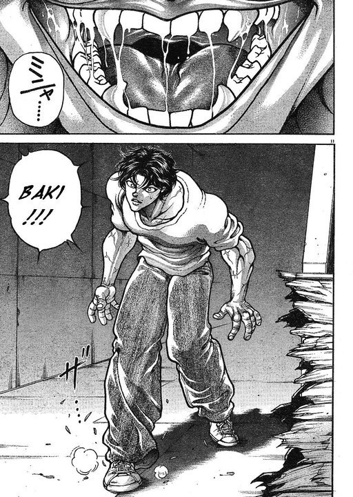 Hanma Baki Chapter 18.148 page 11 - Vol.18 Chapter 148: Vision