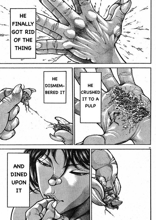 Hanma Baki Chapter 18.148 page 18 - Vol.18 Chapter 148: Vision