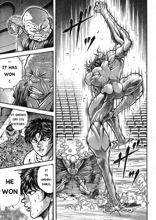 Hanma Baki Chapter 18.148 page 3 - Vol.18 Chapter 148: Vision