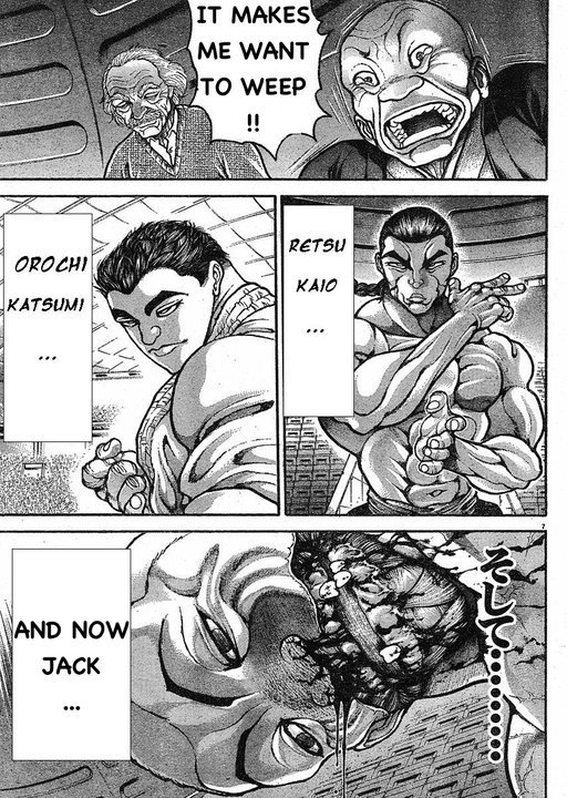 Hanma Baki Chapter 18.148 page 7 - Vol.18 Chapter 148: Vision