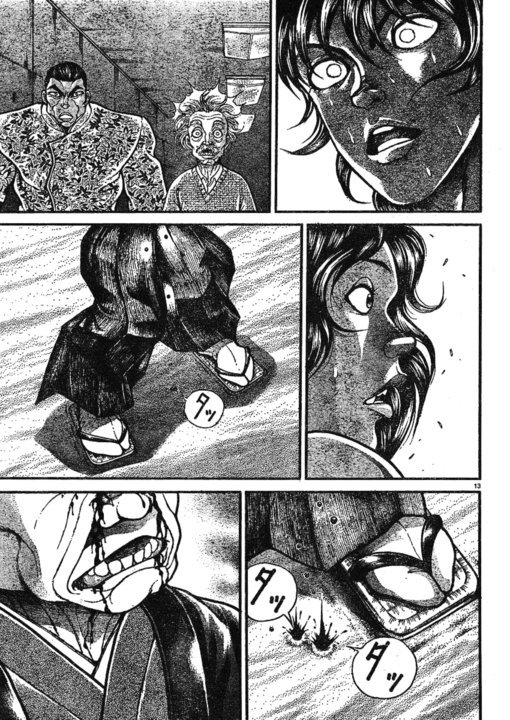 Hanma Baki Chapter 18.149 page 13 - Vol.18 Chapter 149: Sting of a Bee