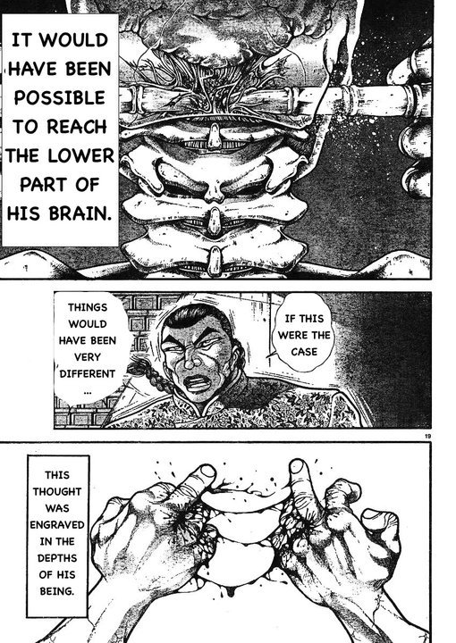 Hanma Baki Chapter 18.149 page 19 - Vol.18 Chapter 149: Sting of a Bee