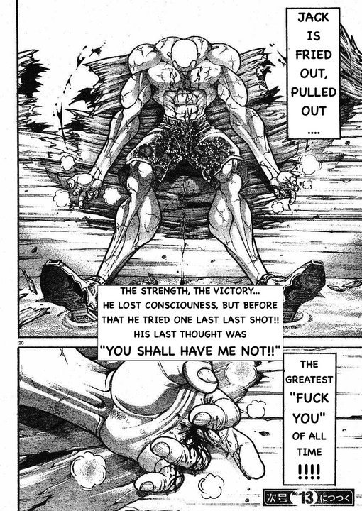 Hanma Baki Chapter 18.149 page 20 - Vol.18 Chapter 149: Sting of a Bee