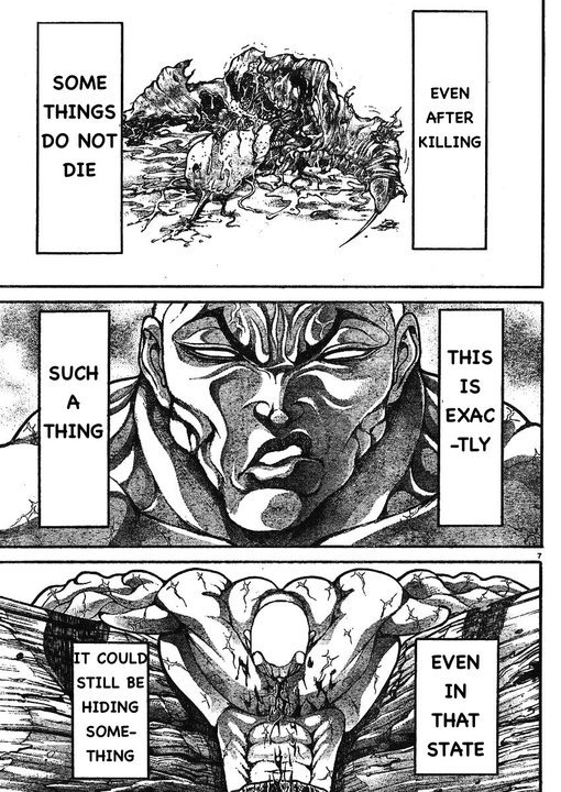 Hanma Baki Chapter 18.149 page 8 - Vol.18 Chapter 149: Sting of a Bee