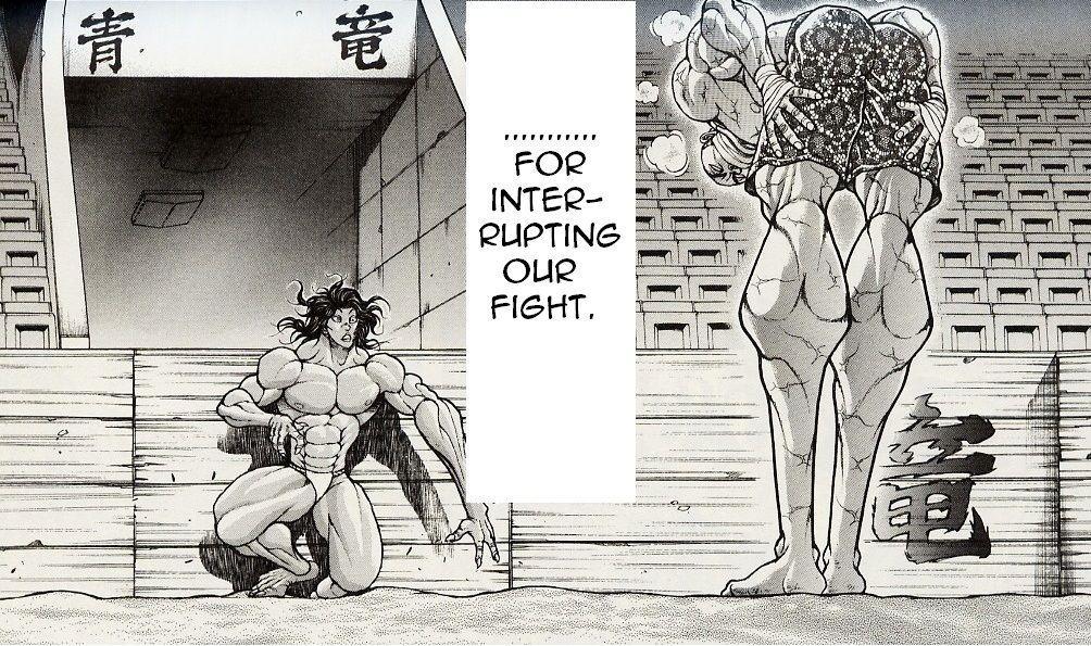 Hanma Baki Chapter 19.150 page 19 - Vol.19 Chapter 150: Stab a Person