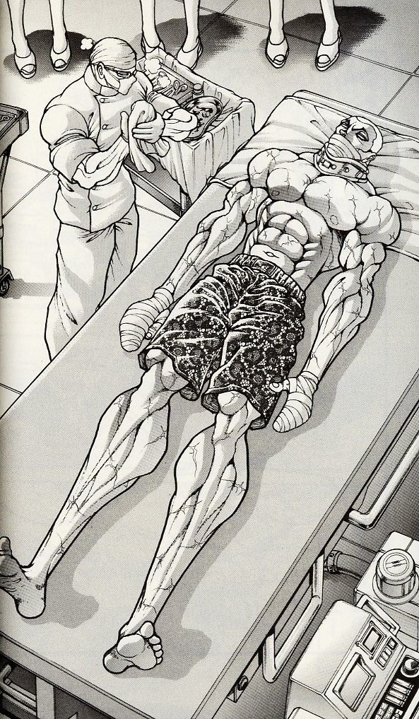 Hanma Baki Chapter 19.150 page 2 - Vol.19 Chapter 150: Stab a Person