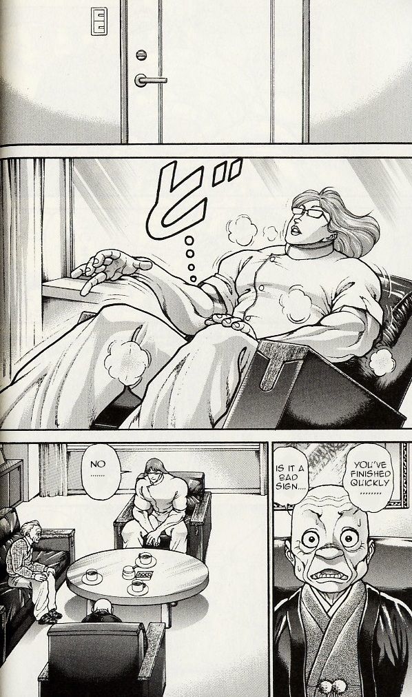 Hanma Baki Chapter 19.150 page 4 - Vol.19 Chapter 150: Stab a Person