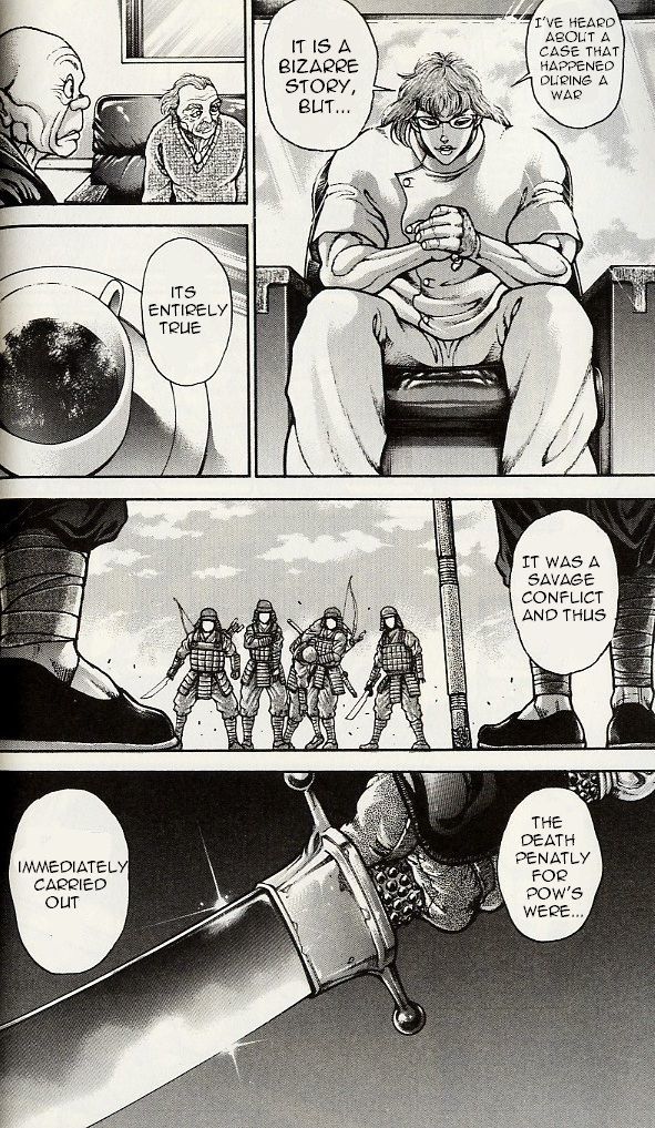 Hanma Baki Chapter 19.150 page 8 - Vol.19 Chapter 150: Stab a Person