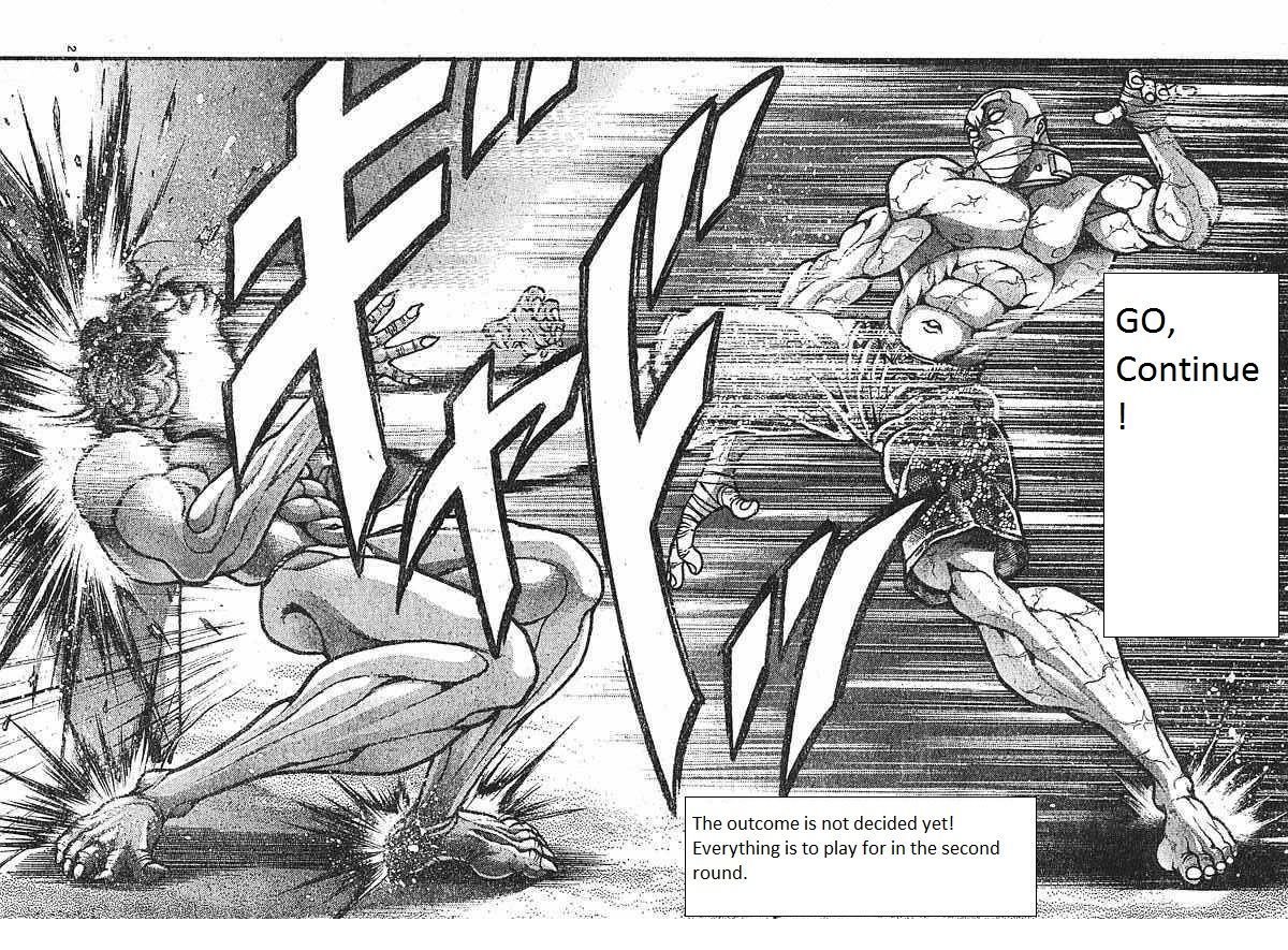 Hanma Baki Chapter 19.151 page 1 - Vol.19 Chapter 151: Ignition