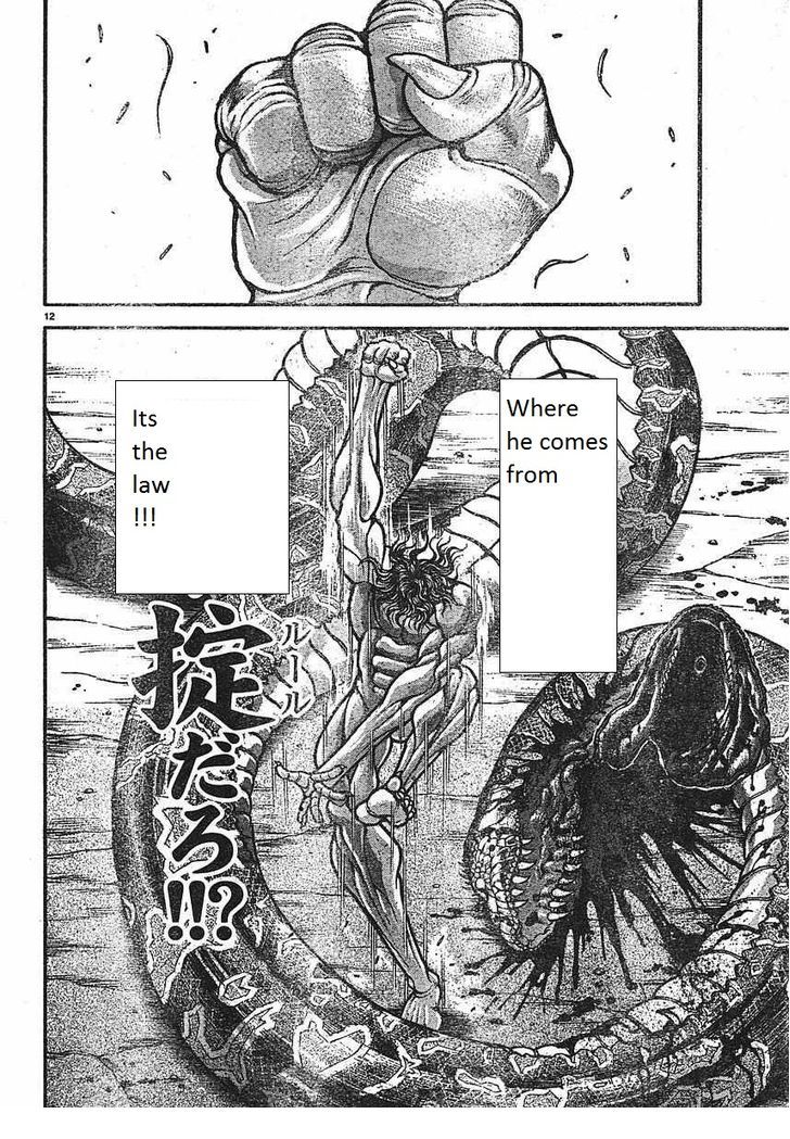 Hanma Baki Chapter 19.151 page 11 - Vol.19 Chapter 151: Ignition
