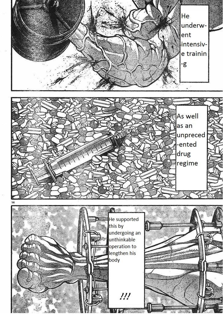 Hanma Baki Chapter 19.151 page 13 - Vol.19 Chapter 151: Ignition