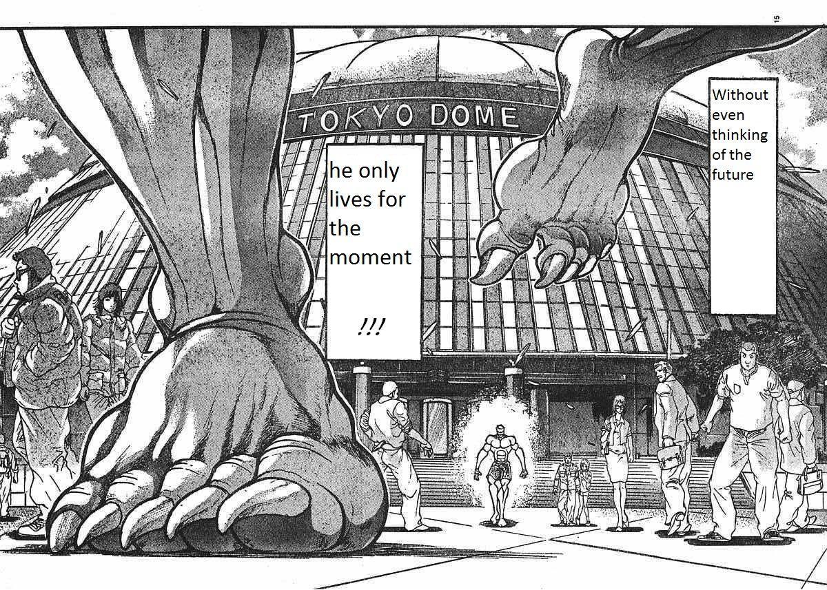 Hanma Baki Chapter 19.151 page 14 - Vol.19 Chapter 151: Ignition