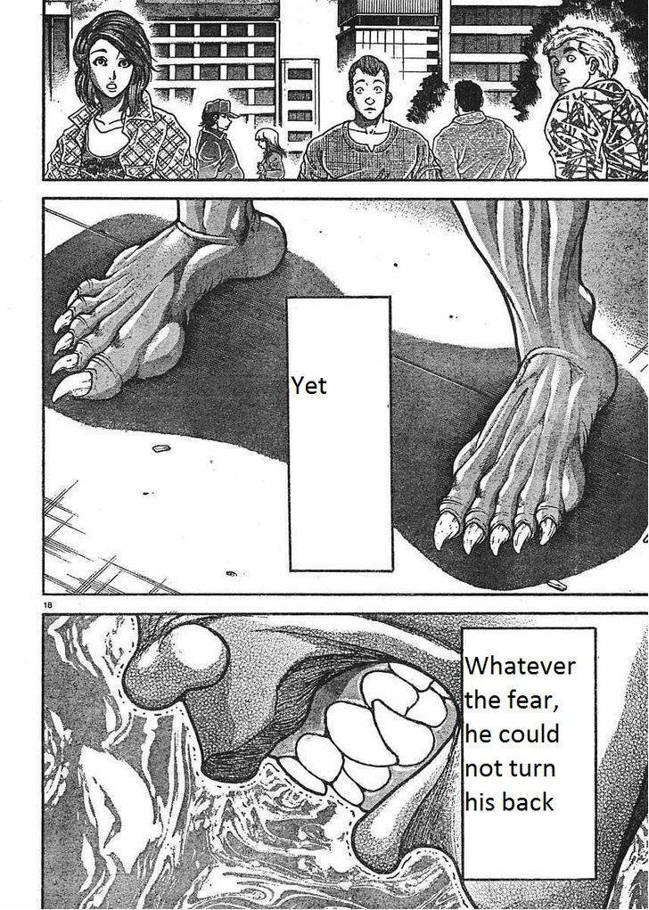 Hanma Baki Chapter 19.151 page 17 - Vol.19 Chapter 151: Ignition