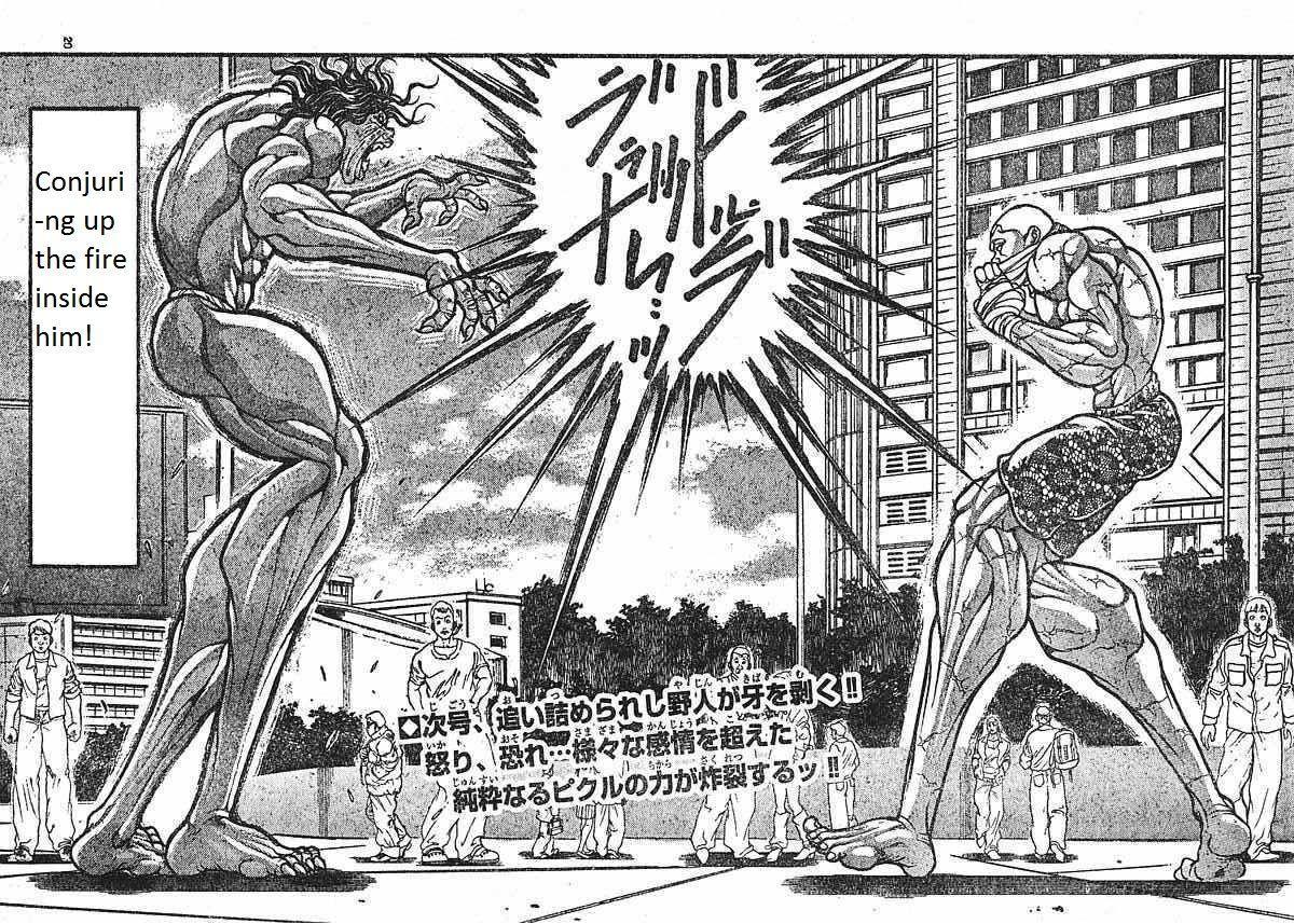 Hanma Baki Chapter 19.151 page 19 - Vol.19 Chapter 151: Ignition