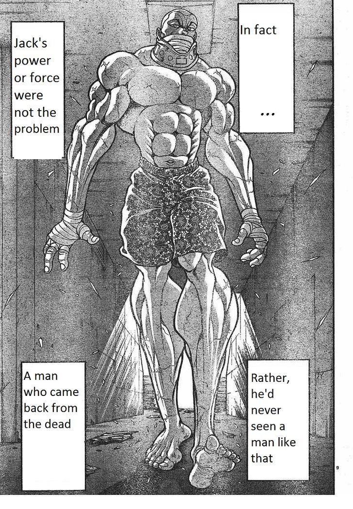 Hanma Baki Chapter 19.151 page 8 - Vol.19 Chapter 151: Ignition
