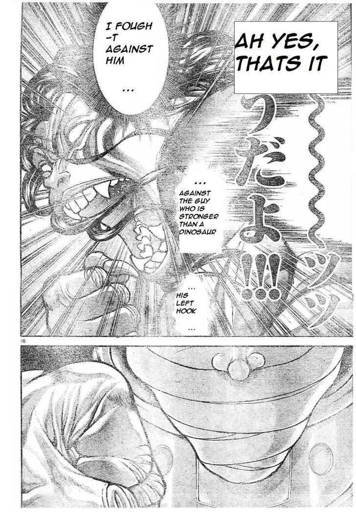 Hanma Baki Chapter 19.152 page 10 - Vol.19 Chapter 152: Shall Let the Greed of Their Own