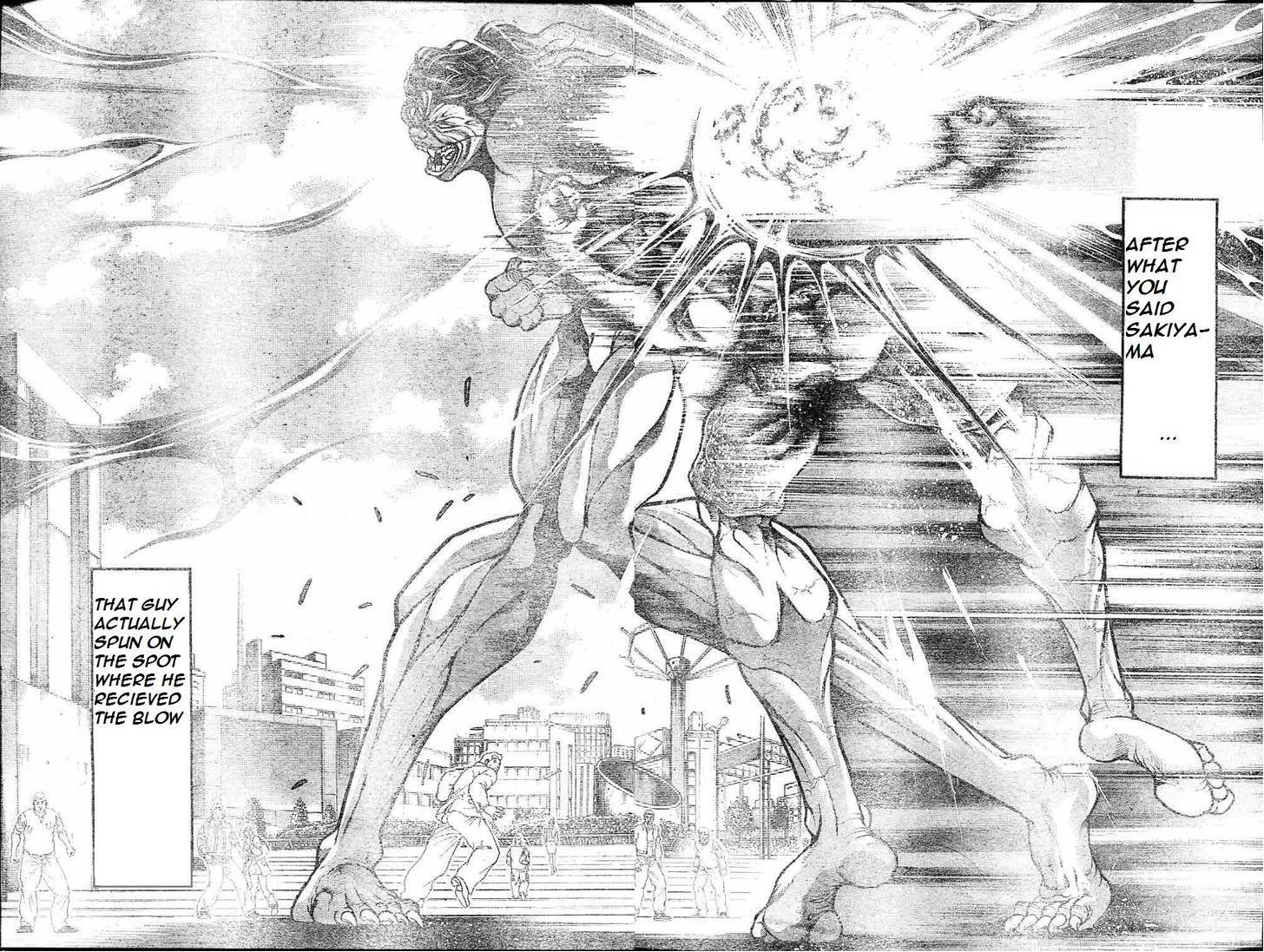 Hanma Baki Chapter 19.152 page 14 - Vol.19 Chapter 152: Shall Let the Greed of Their Own