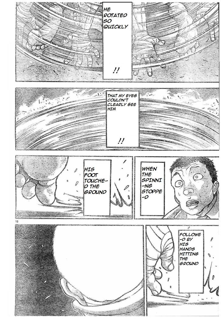 Hanma Baki Chapter 19.152 page 16 - Vol.19 Chapter 152: Shall Let the Greed of Their Own