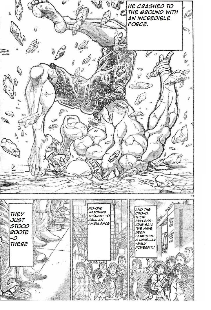 Hanma Baki Chapter 19.152 page 17 - Vol.19 Chapter 152: Shall Let the Greed of Their Own