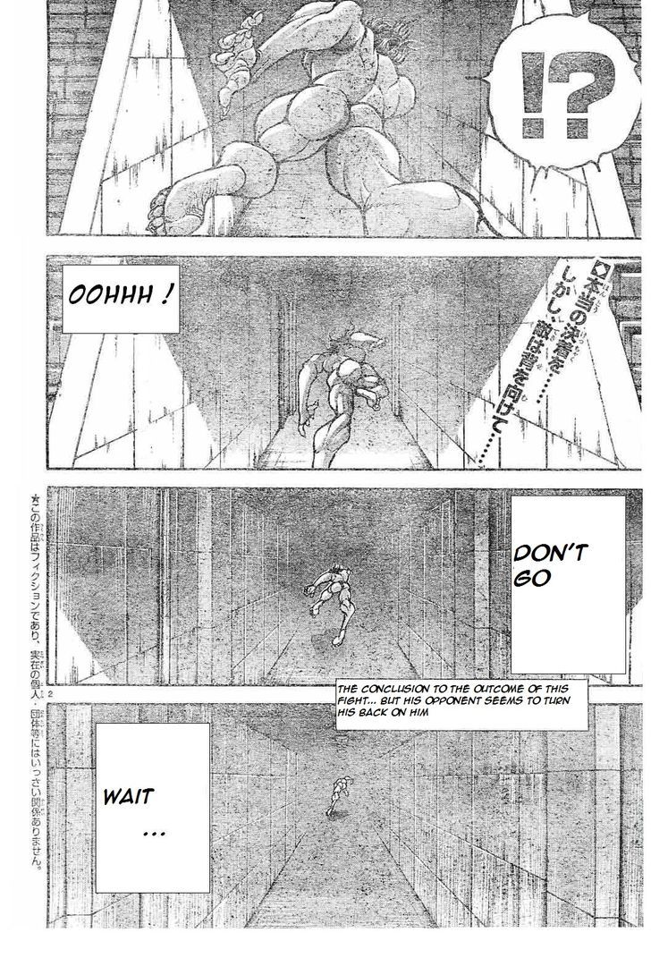 Hanma Baki Chapter 19.152 page 2 - Vol.19 Chapter 152: Shall Let the Greed of Their Own