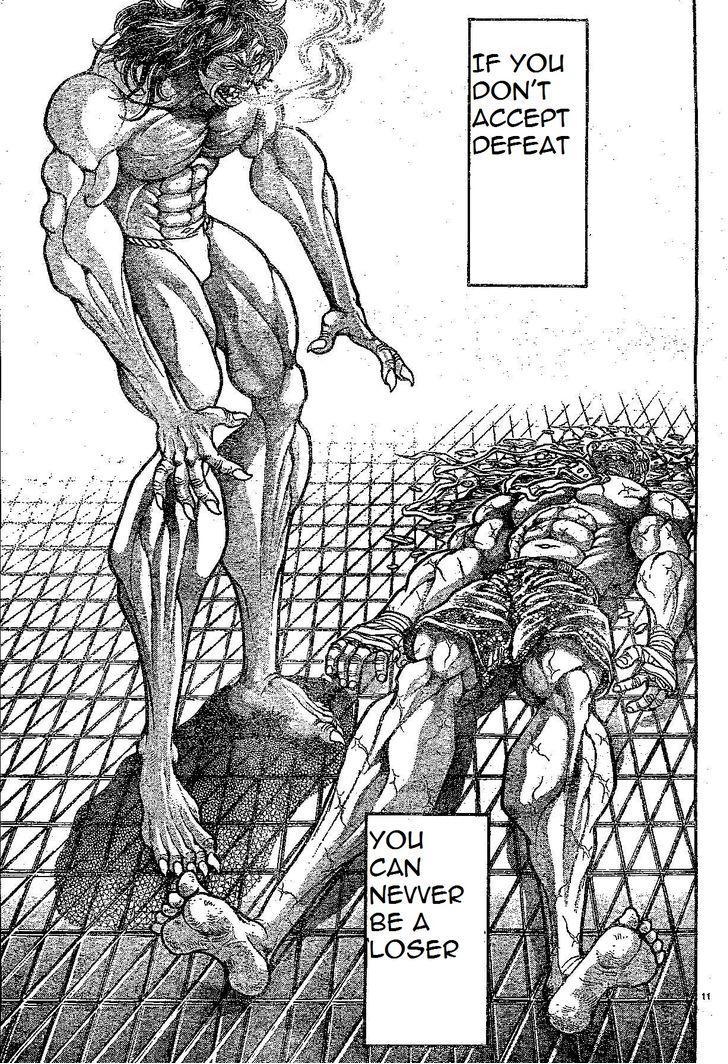 Hanma Baki Vol.19 Chapter 153 page 11 - Vol.19 Chapter 153: Early Sacrifice