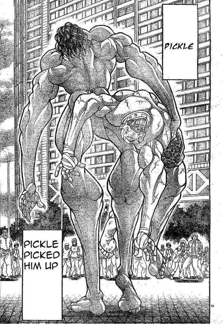 Hanma Baki Vol.19 Chapter 153 page 13 - Vol.19 Chapter 153: Early Sacrifice
