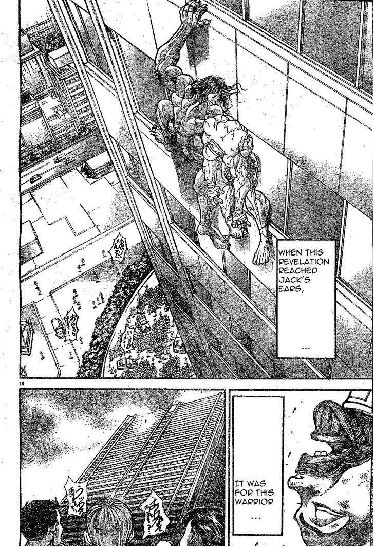 Hanma Baki Vol.19 Chapter 153 page 14 - Vol.19 Chapter 153: Early Sacrifice