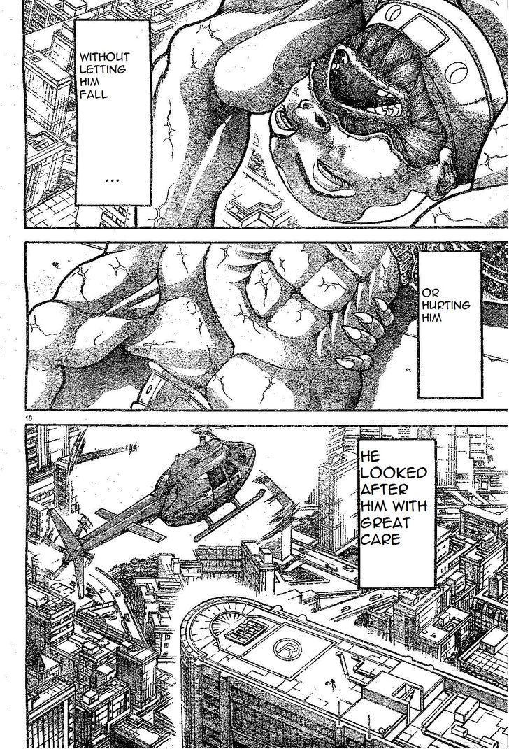 Hanma Baki Vol.19 Chapter 153 page 16 - Vol.19 Chapter 153: Early Sacrifice