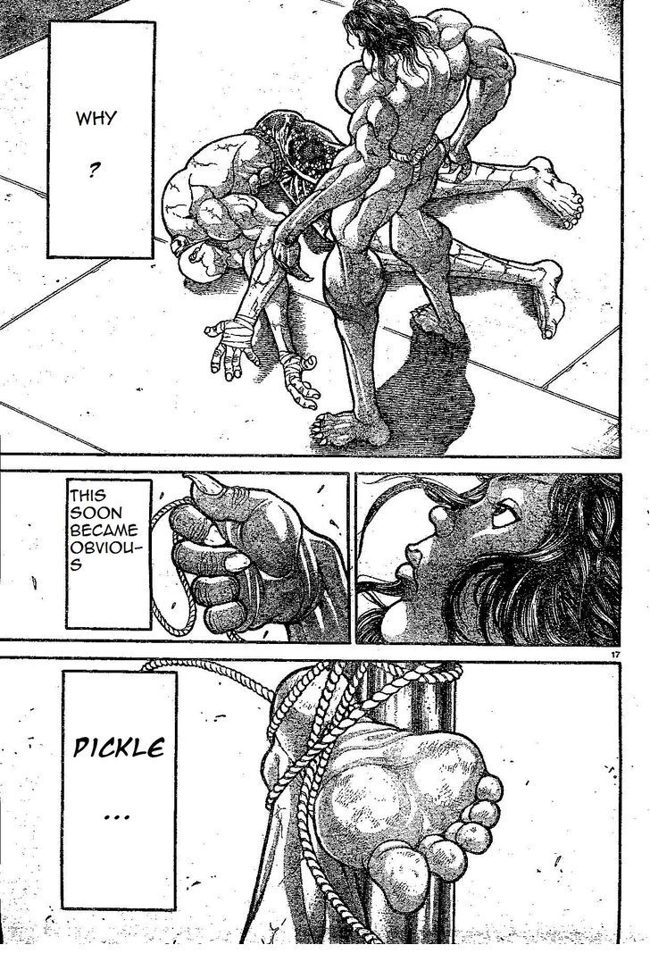 Hanma Baki Vol.19 Chapter 153 page 17 - Vol.19 Chapter 153: Early Sacrifice