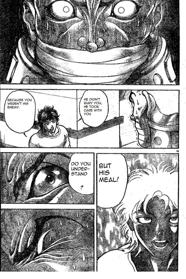 Hanma Baki Vol.19 Chapter 153 page 19 - Vol.19 Chapter 153: Early Sacrifice