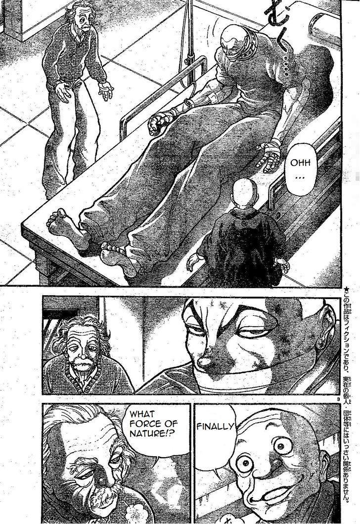 Hanma Baki Vol.19 Chapter 153 page 3 - Vol.19 Chapter 153: Early Sacrifice