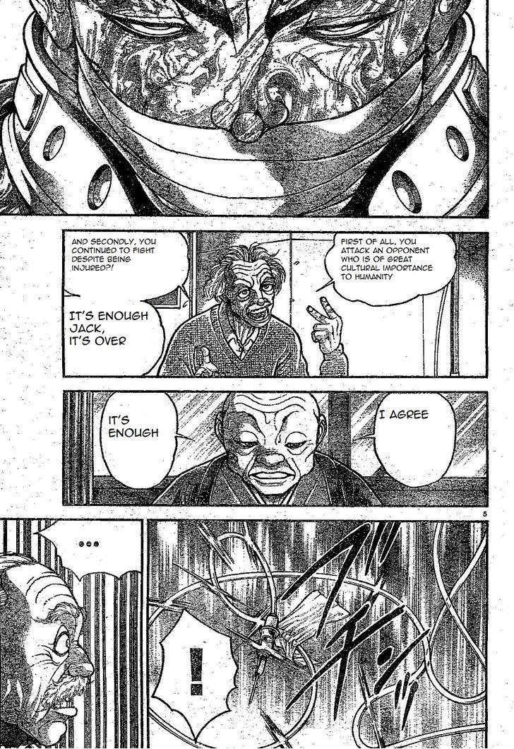 Hanma Baki Vol.19 Chapter 153 page 5 - Vol.19 Chapter 153: Early Sacrifice