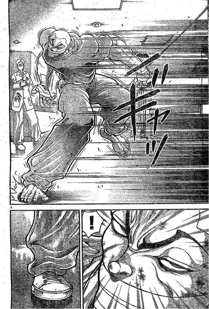 Hanma Baki Vol.19 Chapter 153 page 6 - Vol.19 Chapter 153: Early Sacrifice