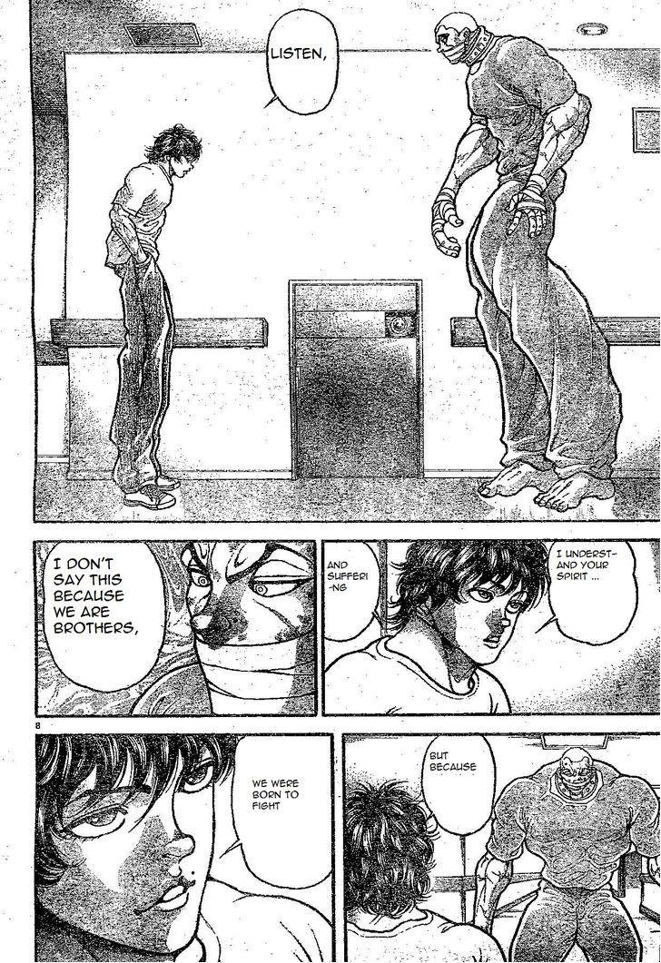 Hanma Baki Vol.19 Chapter 153 page 8 - Vol.19 Chapter 153: Early Sacrifice
