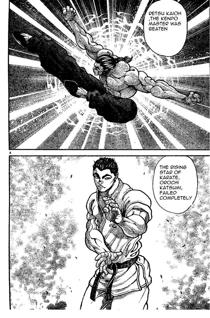 Hanma Baki Chapter 19.154 page 8 - Vol.19 Chapter 154: Genealogy of Hanma